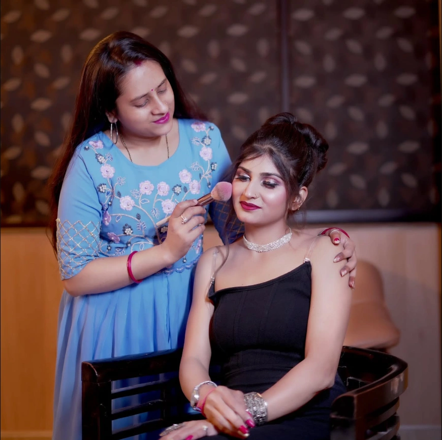 nidhi srivastava makeup work